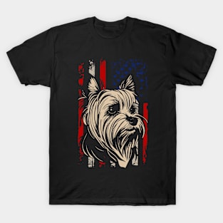 Elegant Emissaries Trendy Tee for Fans of Yorkshire Terriers T-Shirt